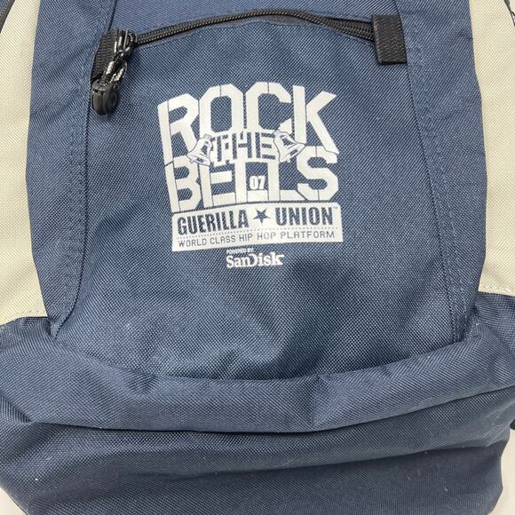 2007 Rock the Bells Concert Merch Backpack Navy Mesh - Picture 2 of 8